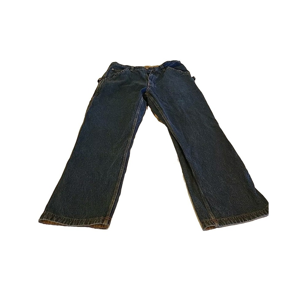 WearGuard Carpenter Jeans Mens Size Nice 36x30Blue Dark Denim Casual Work Pants